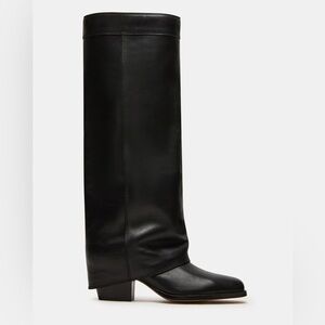 Steve Madden Black Over the Knee Boots